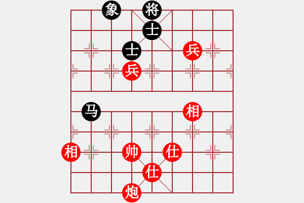 象棋棋譜圖片：棋局-4a ab 2B4 - 步數(shù)：80 