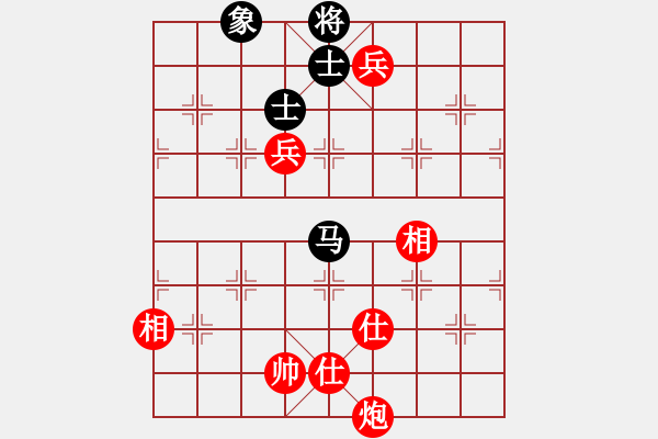 象棋棋譜圖片：棋局-4a ab 2B4 - 步數(shù)：90 