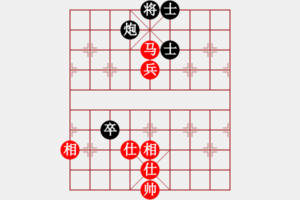 象棋棋譜圖片：劍指黑龍?zhí)?電神)-和-多情棋無情(天罡) - 步數(shù)：120 