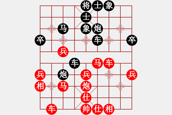 象棋棋譜圖片：龍行天下[23787666] -VS- 【仁☆義】雪豹[175607108] - 步數(shù)：40 