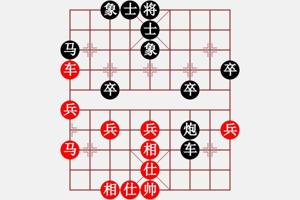 象棋棋譜圖片：︶ㄣNOS火箭[紅] -VS- 負(fù)分太后 魚(yú)[黑] - 步數(shù)：40 