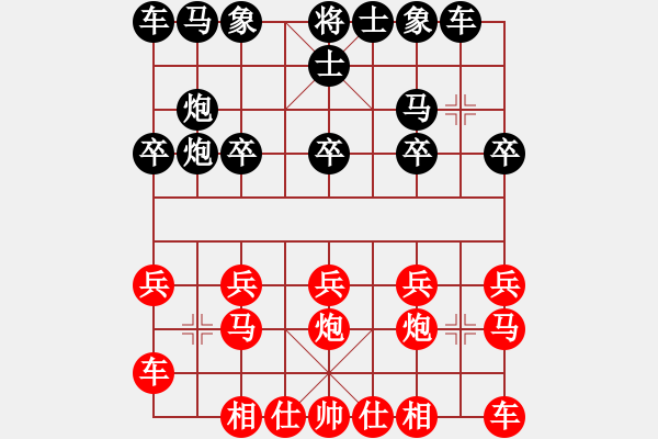 象棋棋譜圖片：‖棋家軍‖皎月[2739506104] -VS- 方圓[924522228] - 步數(shù)：10 