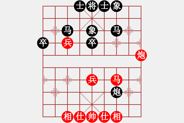 象棋棋譜圖片：2015年河南省象棋錦標賽第五輪 李翰林 先和 王家瑞 - 步數(shù)：50 