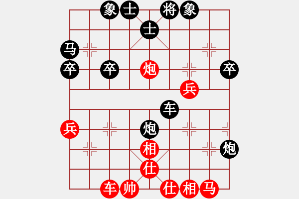 象棋棋譜圖片：smallarea 仙人轉右炮對卒底很有心得的下法 紅不出車補士黑反擊小 - 步數：50 