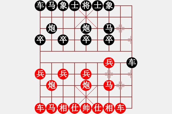 象棋棋譜圖片：高級(jí)圣斗士[紅] -VS- 6191335[黑] - 步數(shù)：10 