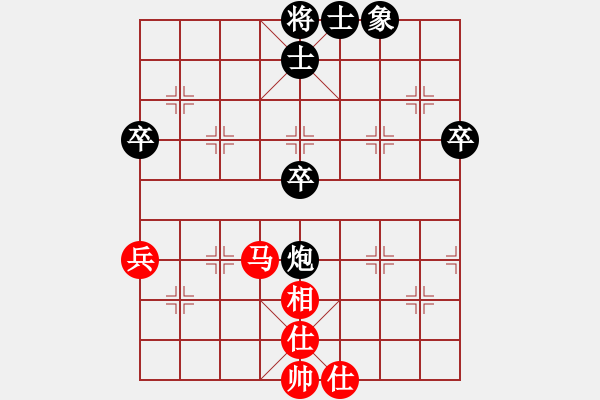 象棋棋譜圖片：汶川三江鄉(xiāng)柳大華盲棋一對五車輪戰(zhàn)第一臺 - 步數(shù)：60 