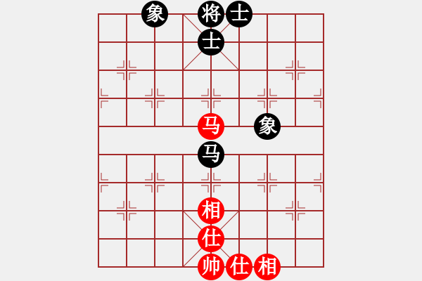 象棋棋譜圖片：好運氣(7段)-和-下山王(5段) - 步數(shù)：100 