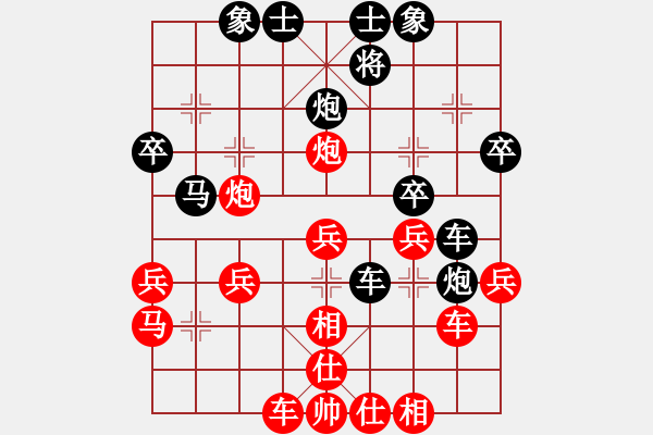 象棋棋譜圖片：恐龍園(2段)-勝-馬炮行空(3段) - 步數(shù)：30 