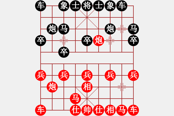 象棋棋譜圖片：潤物無聲[1320123715] -VS- 康樂理信勇時[2501135081] - 步數(shù)：10 