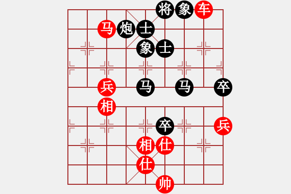 象棋棋譜圖片：九妹妹(6段)-勝-英雄虬髯客(5r) - 步數(shù)：100 