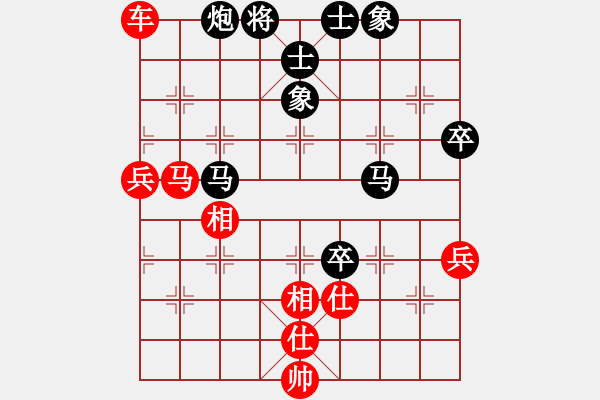 象棋棋譜圖片：九妹妹(6段)-勝-英雄虬髯客(5r) - 步數(shù)：80 