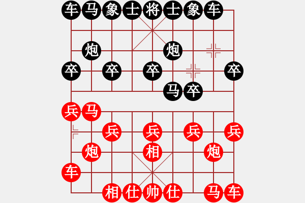 象棋棋譜圖片：uncc(7段)-勝-老三哥(5段) - 步數(shù)：10 