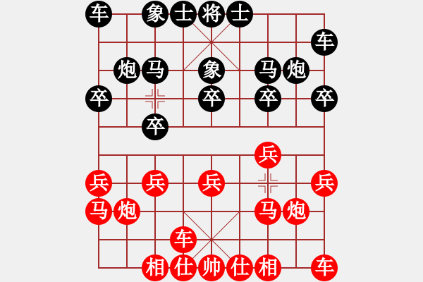 象棋棋譜圖片：小倭寇（后勝）飄飄帥哥（太守勝率63 ） - 步數(shù)：10 