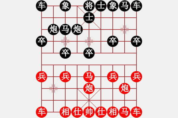 象棋棋譜圖片：王廣贏(yíng)[紅] -VS- 悠悠故道[黑] - 步數(shù)：10 