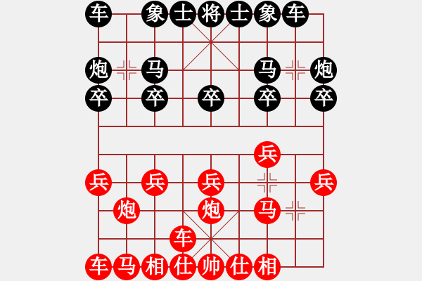 象棋棋譜圖片：[快13]浩軒爺 先勝 [快11]老林 - 步數(shù)：10 