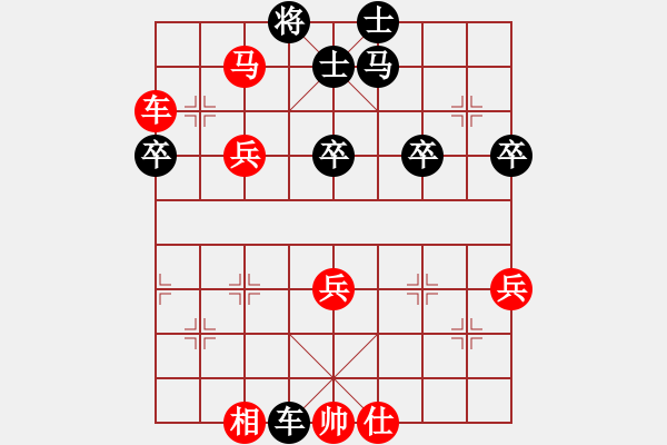 象棋棋譜圖片：去棋中論壇(月將)-勝-下山王(月將) - 步數(shù)：60 