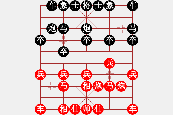 象棋棋譜圖片：棋友[295968537] 負(fù) 天府快刀 - 步數(shù)：10 