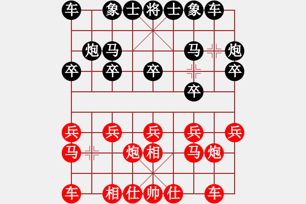 象棋棋譜圖片：6666665VS倚天高手(2016 8 21) - 步數(shù)：10 