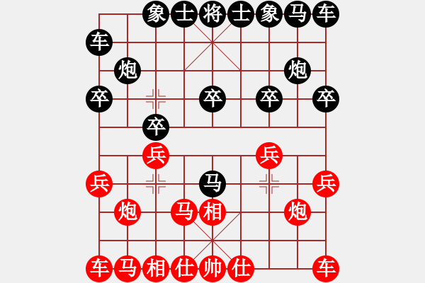 象棋棋譜圖片：尋覓棋友(6星)-負(fù)-純?nèi)松先A山(9星) - 步數(shù)：10 