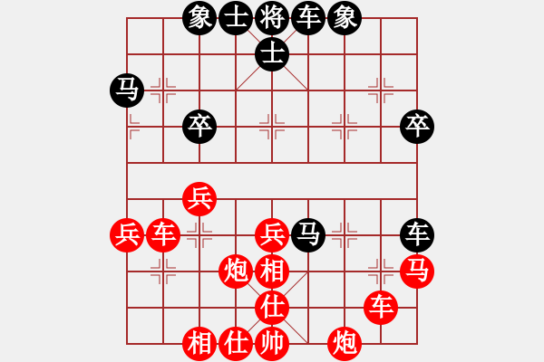 象棋棋譜圖片：進(jìn)兵對(duì)卒底炮 nzbdwma 勝 力戰(zhàn)群英 - 步數(shù)：43 