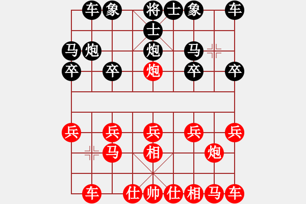 象棋棋譜圖片：神人[2315944697] -VS- 雷欣笛[842706128] - 步數(shù)：10 