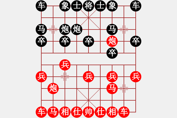 象棋棋谱图片：bbboy002(3舵)-负-陈太极(5舵) - 步数：10 