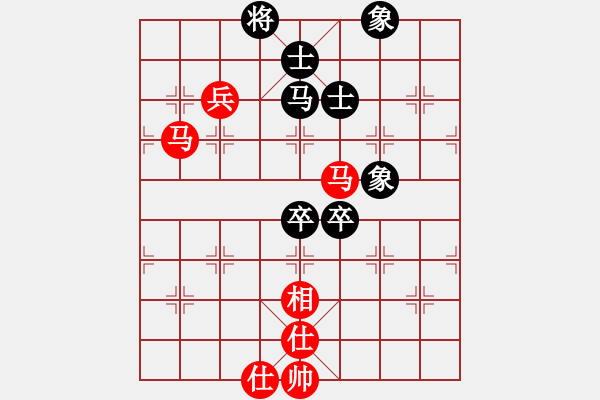 象棋棋譜圖片：順德公佬輝(4段)-和-耐用的男人(9段) - 步數(shù)：100 