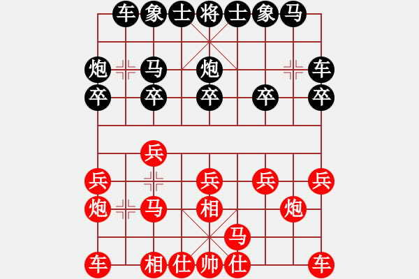 象棋棋譜圖片：guajigg(7段)-勝-qqcyzx(7段) - 步數(shù)：10 