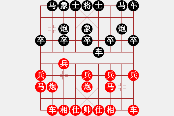 象棋棋譜圖片：緣份社大頭(7段)-勝-純?nèi)似慈A山(6段) - 步數(shù)：10 