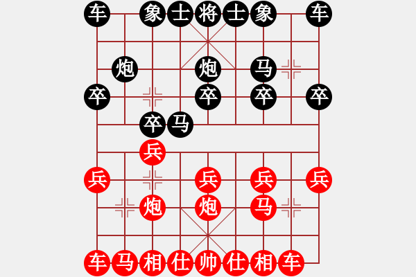 象棋棋譜圖片：靜 語(yǔ)[1047016869] -VS- 龍馬奔騰[3071527656] - 步數(shù)：10 