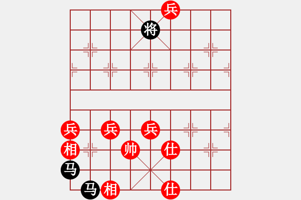 象棋棋譜圖片：7月16日創(chuàng)作 雙馬困槽 紅先勝 - 步數(shù)：0 