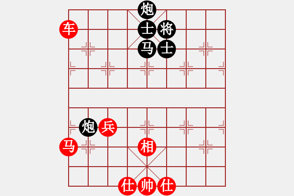 象棋棋譜圖片：十四歲騷女(風魔)-勝-憤怒的肥雞(天罡)五七炮互進三兵對屏風馬邊卒右馬外盤河 紅左橫車對黑飛右象 - 步數(shù)：110 