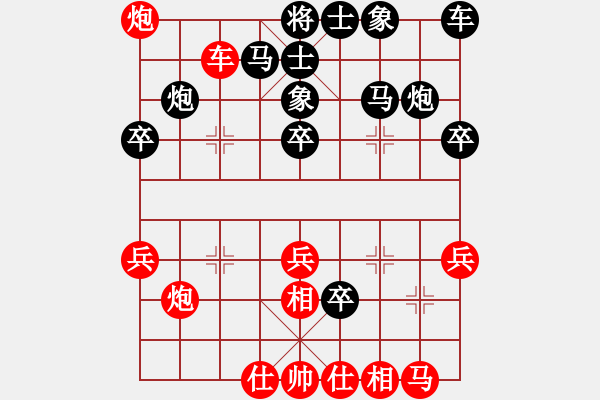 象棋棋譜圖片：杏林奕(1段)-負(fù)-dyzqj(2級(jí)) - 步數(shù)：30 