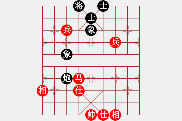 象棋棋譜圖片：安娜 先和 張玄弈 - 步數(shù)：130 