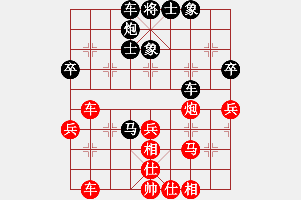 象棋棋譜圖片：趣多多(日帥)-和-龍虎霸測(cè)試(日帥)中炮過河車互進(jìn)七兵對(duì)屏風(fēng)馬平炮兌車 紅左馬盤河 - 步數(shù)：50 