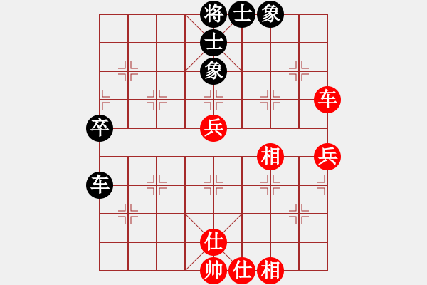 象棋棋譜圖片：趣多多(日帥)-和-龍虎霸測(cè)試(日帥)中炮過河車互進(jìn)七兵對(duì)屏風(fēng)馬平炮兌車 紅左馬盤河 - 步數(shù)：70 