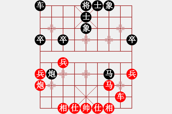 象棋棋譜圖片：2006年迪瀾杯弈天聯(lián)賽第六輪：鐵道游擊馬(6段)-和-晉都棋牌三(5r) - 步數(shù)：31 