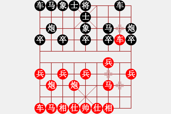 象棋棋譜圖片：無極幫電手(5f)-勝-俠仁靈靈(風(fēng)魔) - 步數(shù)：10 