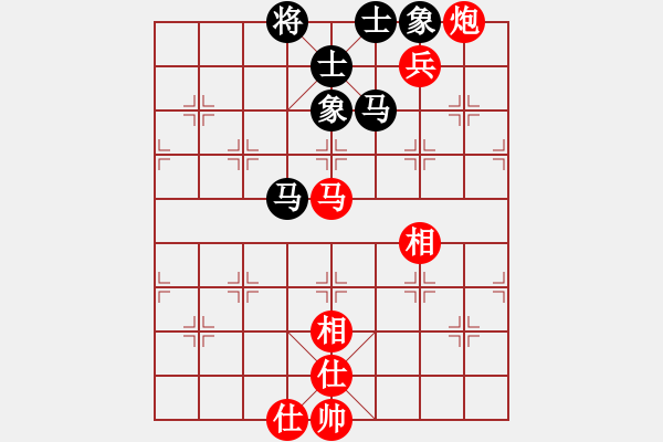 象棋棋譜圖片：柴溝第六　先勝　 亮玉20100114晚B - 步數(shù)：100 