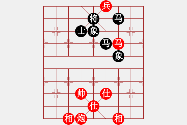 象棋棋譜圖片：柴溝第六　先勝　 亮玉20100114晚B - 步數(shù)：200 