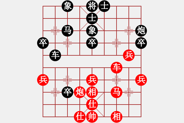 象棋棋譜圖片：攻城獅(7級)-負(fù)-dsgll(5級) - 步數(shù)：40 