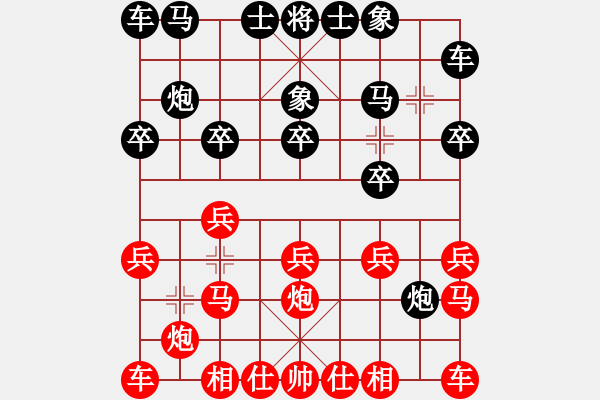 象棋棋譜圖片：北京 劉歡 勝 上海 董嘉琦 - 步數(shù)：10 