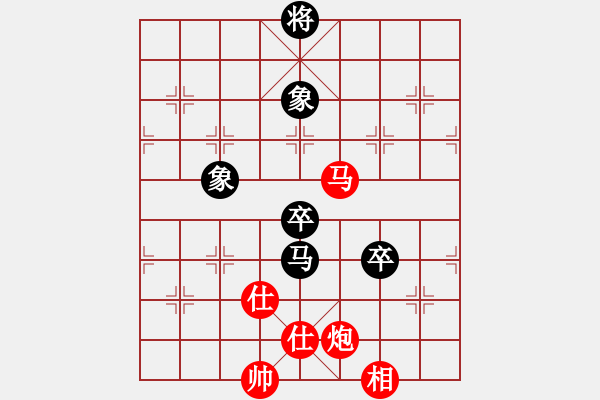 象棋棋譜圖片：當(dāng)時(shí)明月在(8段)-和-一個(gè)初學(xué)者(7段) - 步數(shù)：120 