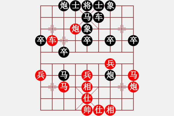 象棋棋譜圖片：ytytyty(9星)-和-鐮刀幫女將(北斗) - 步數(shù)：40 