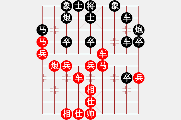 象棋棋譜圖片：2019第3屆全國象棋后決賽王琳娜先勝唐丹2 - 步數(shù)：40 