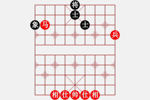 象棋棋譜圖片：馬兵勝單缺象05，平兵死象 - 步數(shù)：0 