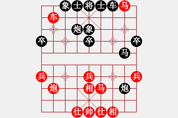 象棋棋譜圖片：laozlx(7段)-負(fù)-冠軍級(jí)殺手(月將) - 步數(shù)：40 