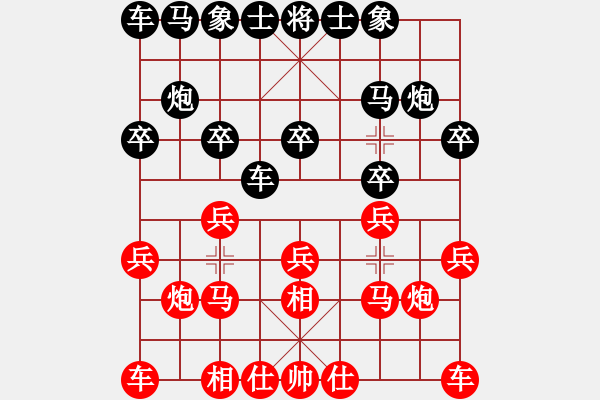 象棋棋譜圖片：城下之盟 - 步數(shù)：10 