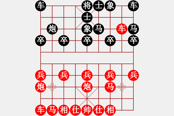 象棋棋譜圖片：2021.11.27.2中級場先勝 - 步數(shù)：10 