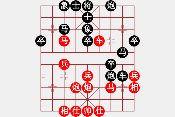 象棋棋譜圖片：姚時(shí)(業(yè)9–2)先勝飛龍通訊(業(yè)9–2)202210151611.pgn - 步數(shù)：40 